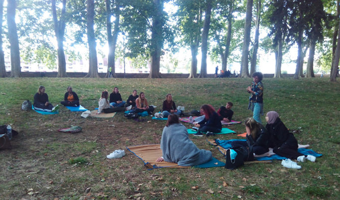 Séance Gestion du stress et techniques d’optimisation du Potentiel auprès des étudiants de l’IRTS