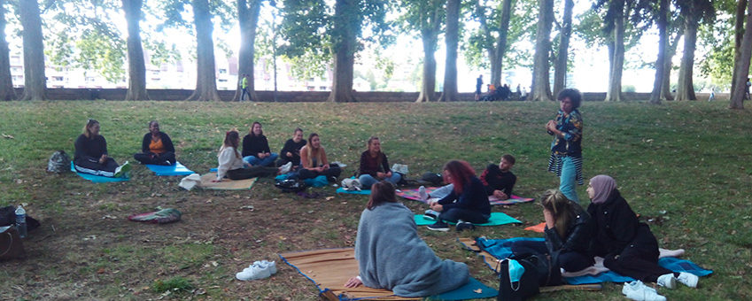 Séance Gestion du stress et techniques d’optimisation du Potentiel auprès des étudiants de l’IRTS